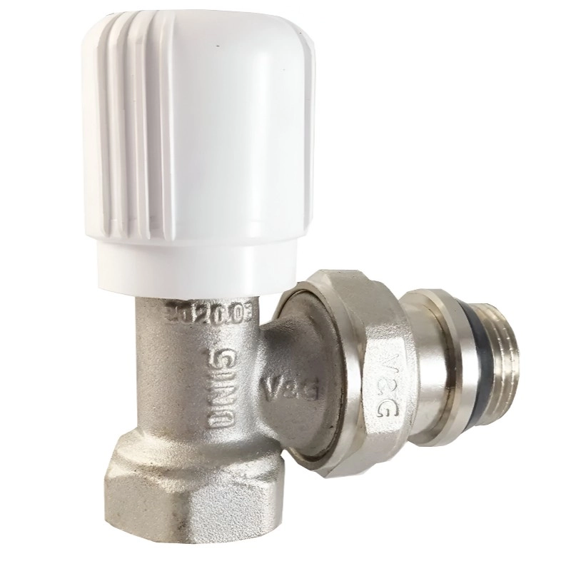 Кран радиаторный VALOGIN 1/2" V&amp G ручной регулировки, угловой (ТР-00023795)