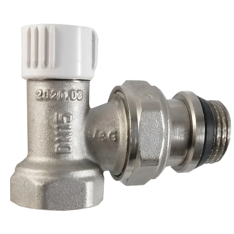Кран радиаторный VALOGIN 1/2" V&G настроечный угловой (ТР-00023799)
