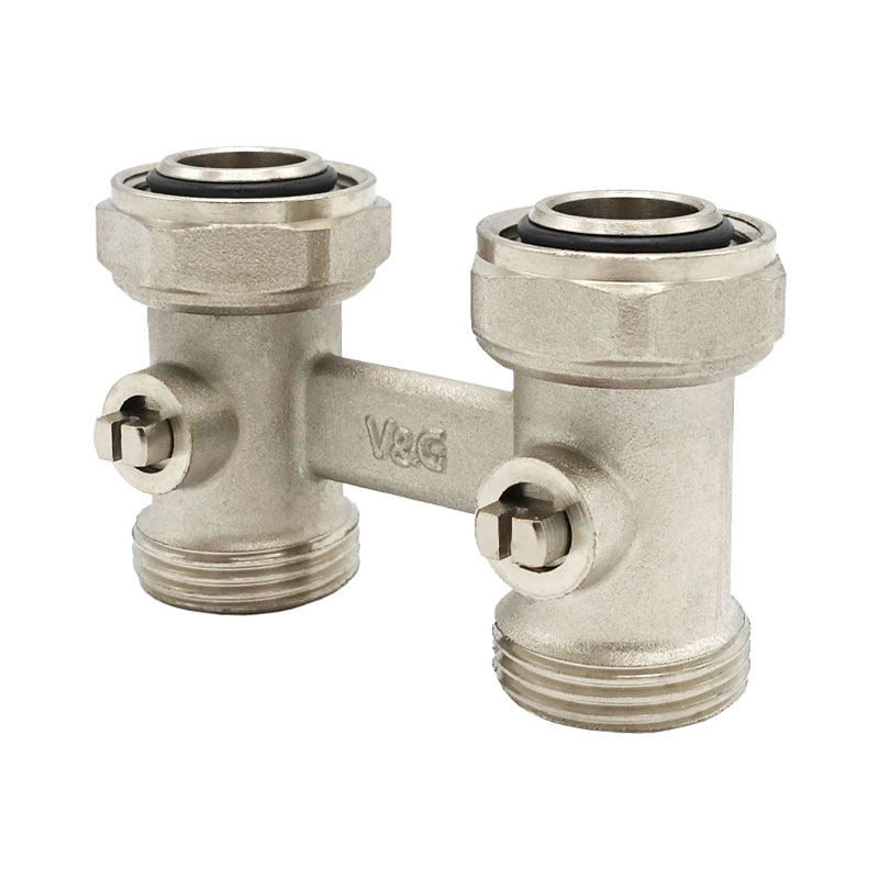 Узел Н-образный V&G 3/4"x3/4" ВН прямой, латунь (VG-605102)