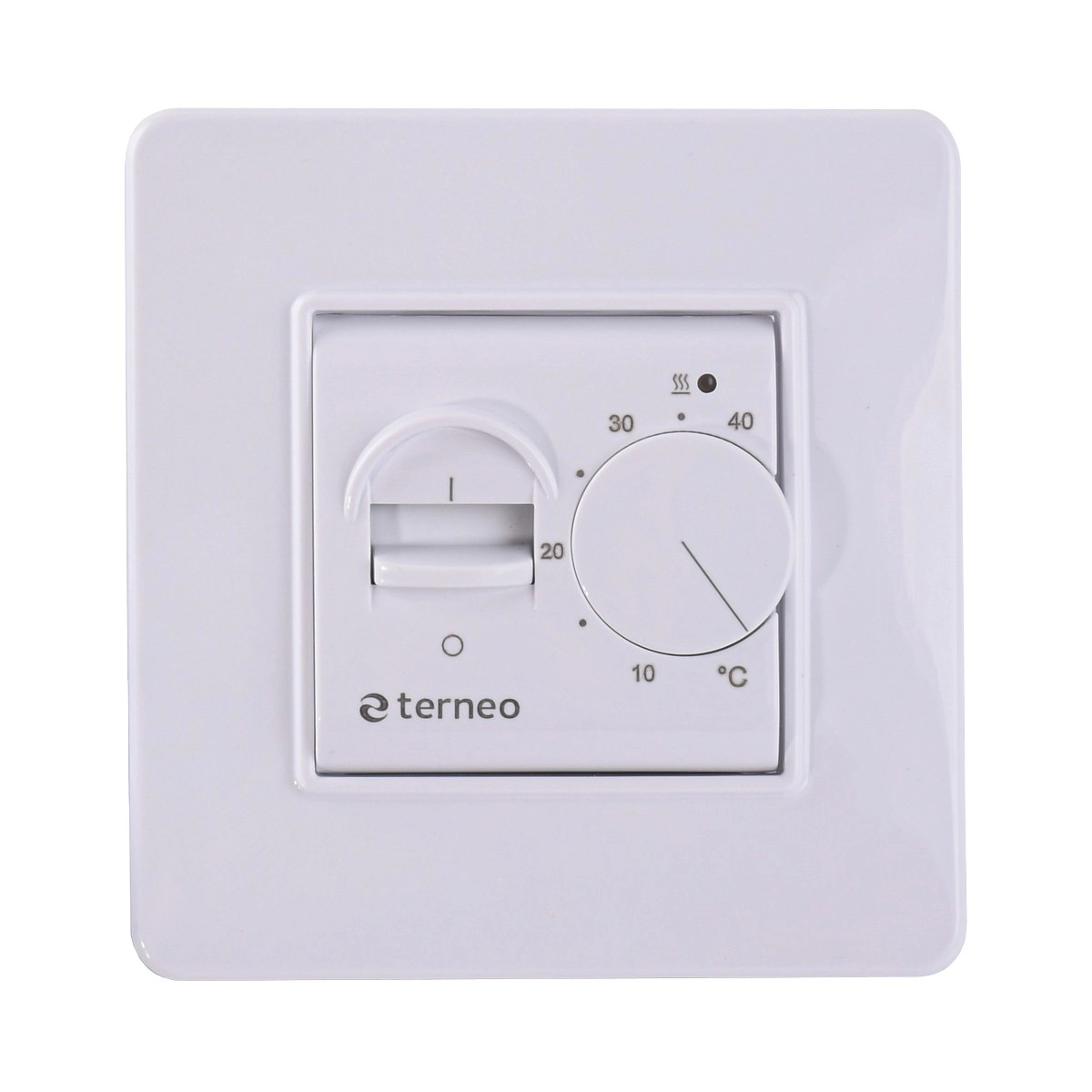 Терморегулятор для теплого пола TERNEO MEX 230В белый
