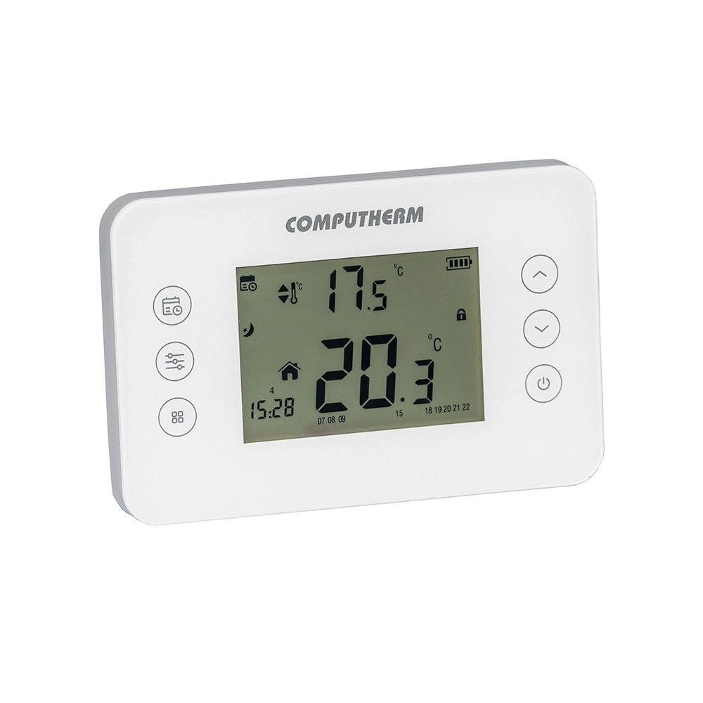 Терморегулятор для теплого пола COMPUTHERM 230В белый (T70)