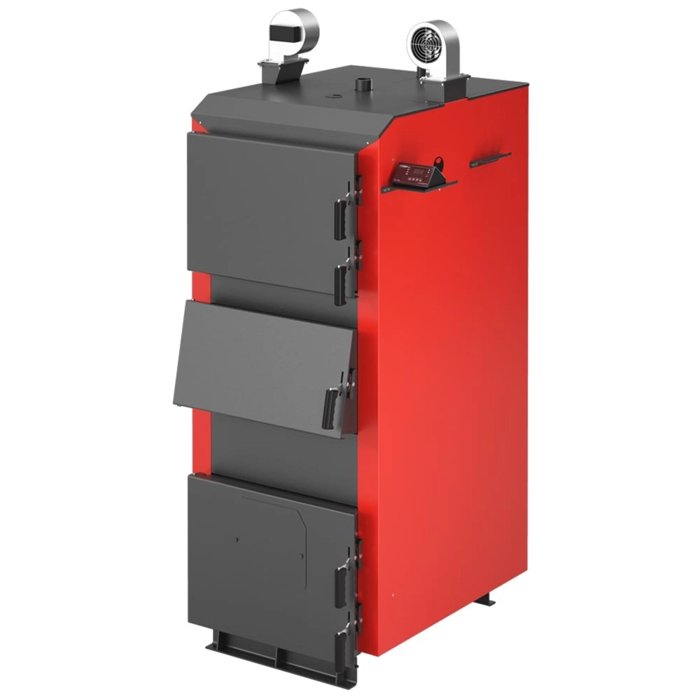 Твердотопливный котел Thermo Alliance Vulcan Plus V 4.0 VPSFW 100 кВт 1000м2 промышленный, с ручным управлением (VPSFW100V40)