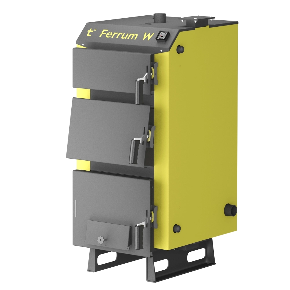 Твердотопливный котел Thermo Alliance Ferrum W V 5.0 FW 26 кВт с ручным управлением (FW26V50)