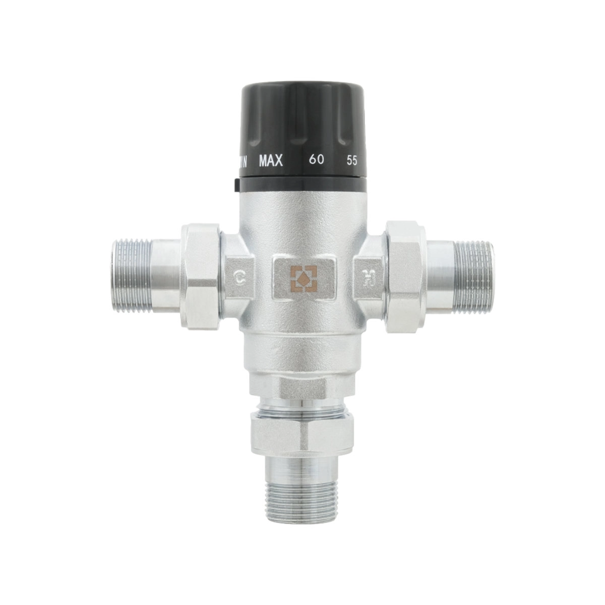 Трехходовой смесительный клапан Raftec 3/4" НН латунь (RTSM02)