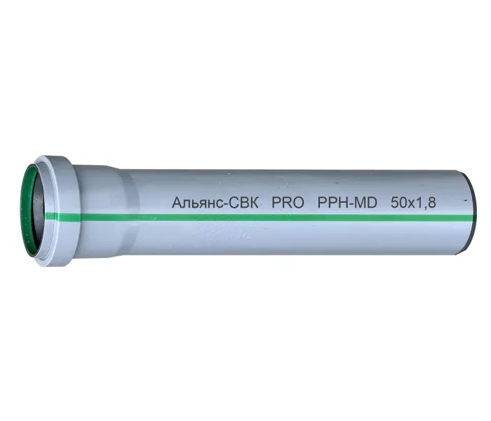 Труба канализационная SVK Alliance Pro 50x2000 внутренняя (ISP50007)