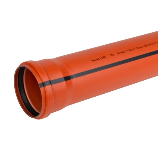 Труба канализационная SVK Alliance Pro 110x3000 наружная (OSP11004)