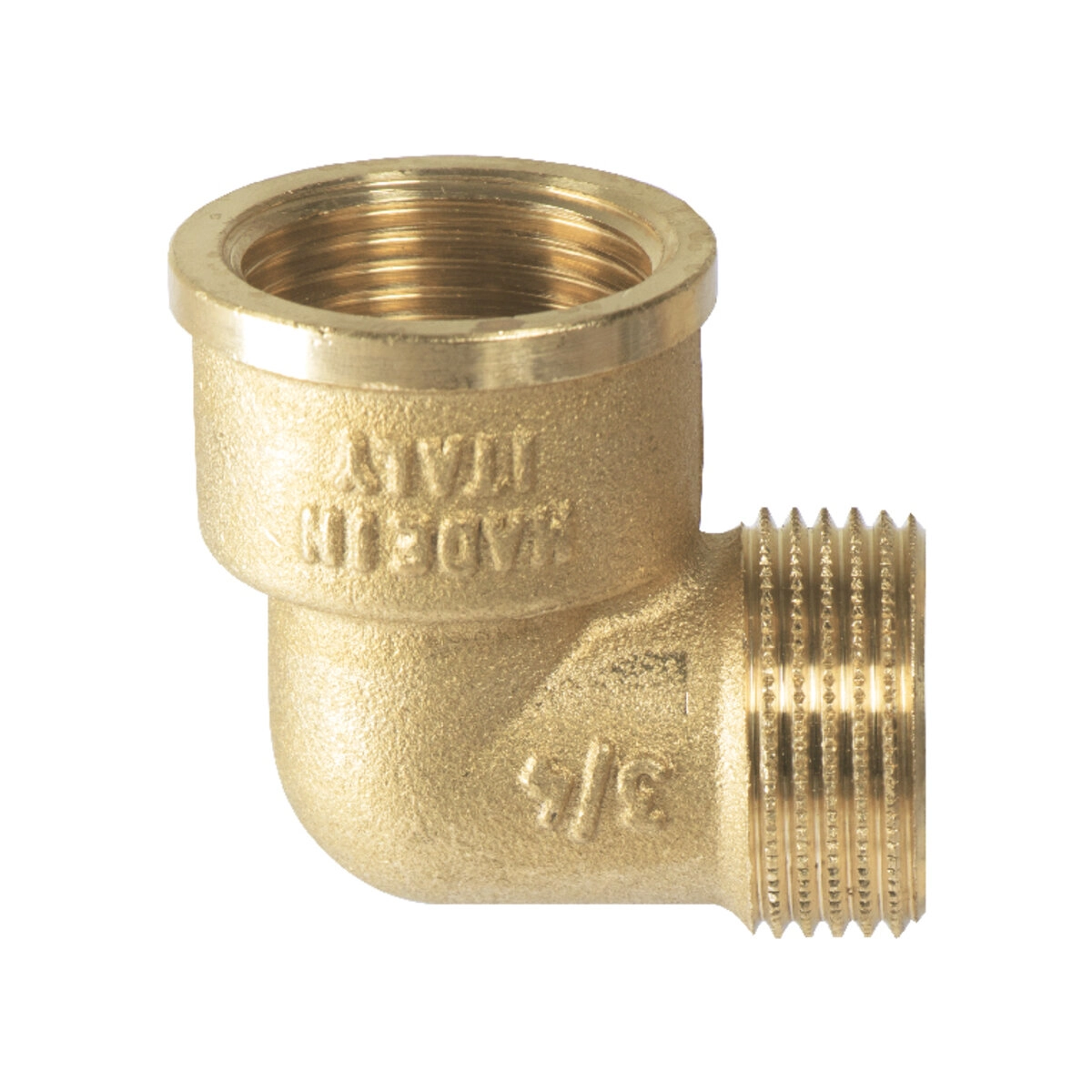 Уголок латунный COMISA 77.06.038 3/4"х3/4" ВH 90° (RF0262A07000)