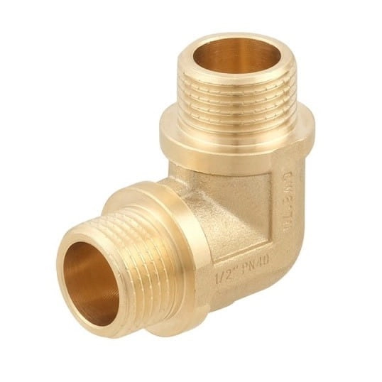 Уголок латунный Raftec Gold 1/2″ НН