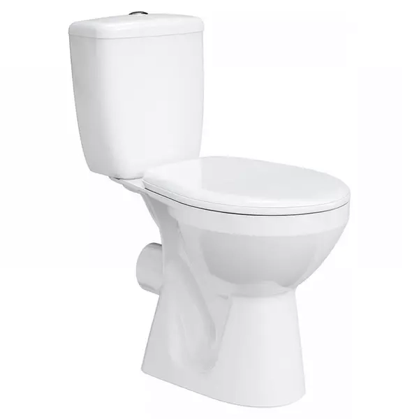 Унитаз компакт Cersanit Mito 670x355 овальный, с сиденьем, белый (CCKZ1011552058)