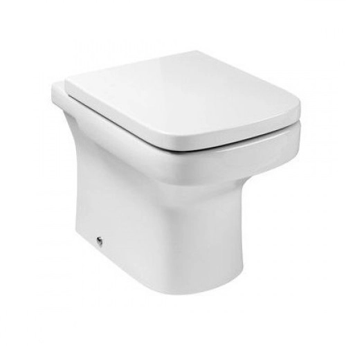 Унитаз под инсталляцию Roca Dama-N 520x360 округлый, без бачка, белый (A347787000)