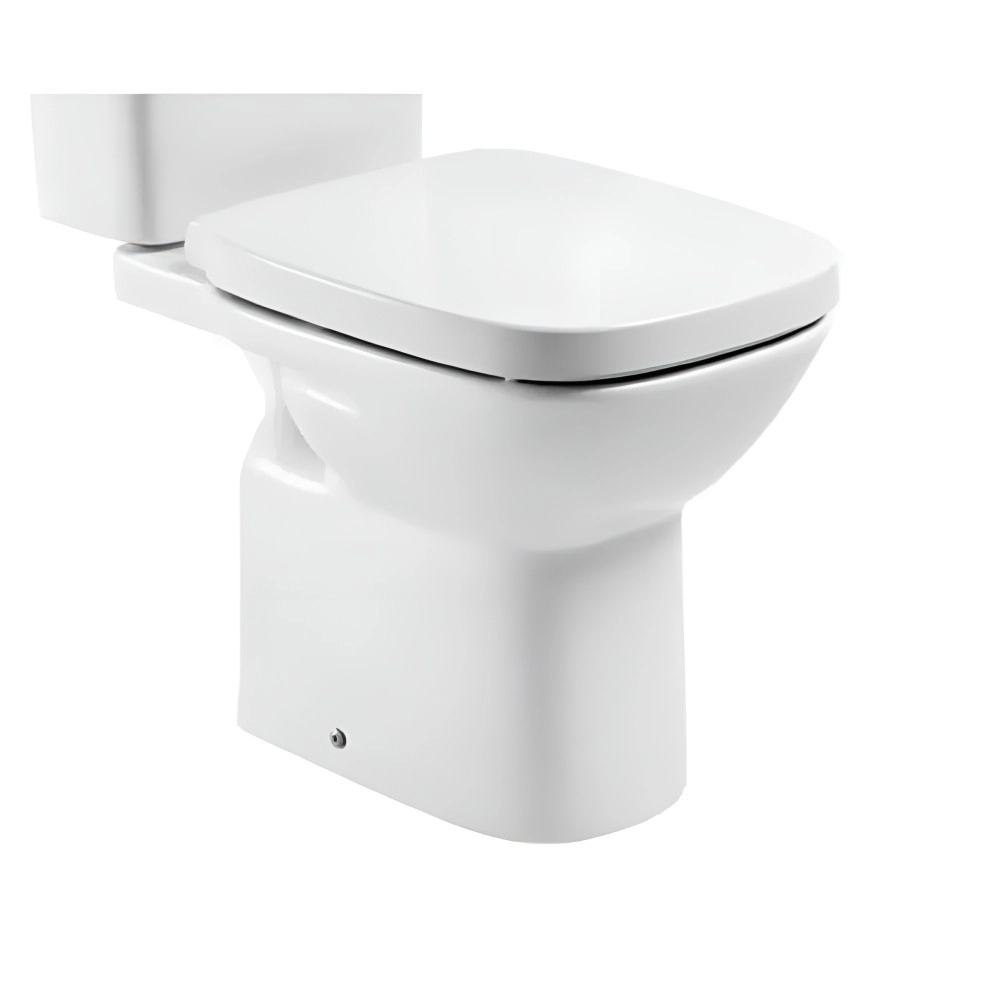 Унитаз компакт Roca Debba 655x355 округлый, без бачка, белый (A342997000)