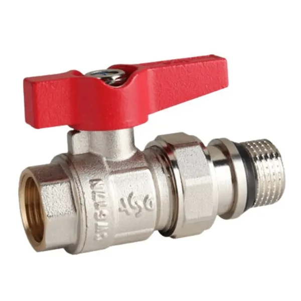 Кран с американкой ASG 1/2″ ВН прямой, латунь (6552964)