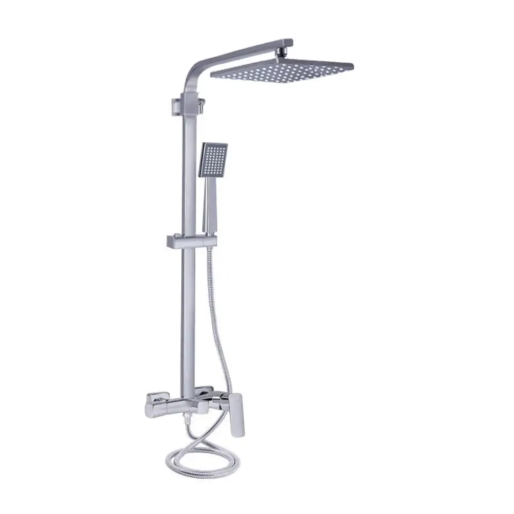 Душевая система Qtap Sloup с изливом, латунь, хром (QTSLO53103KNC49198)