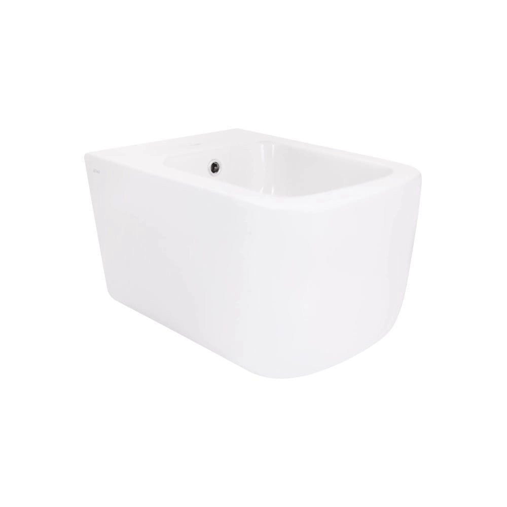 Биде подвесное Qtap Gemini 485x340 прямоугольное, без сиденья, белое (QTTAU28W49120)