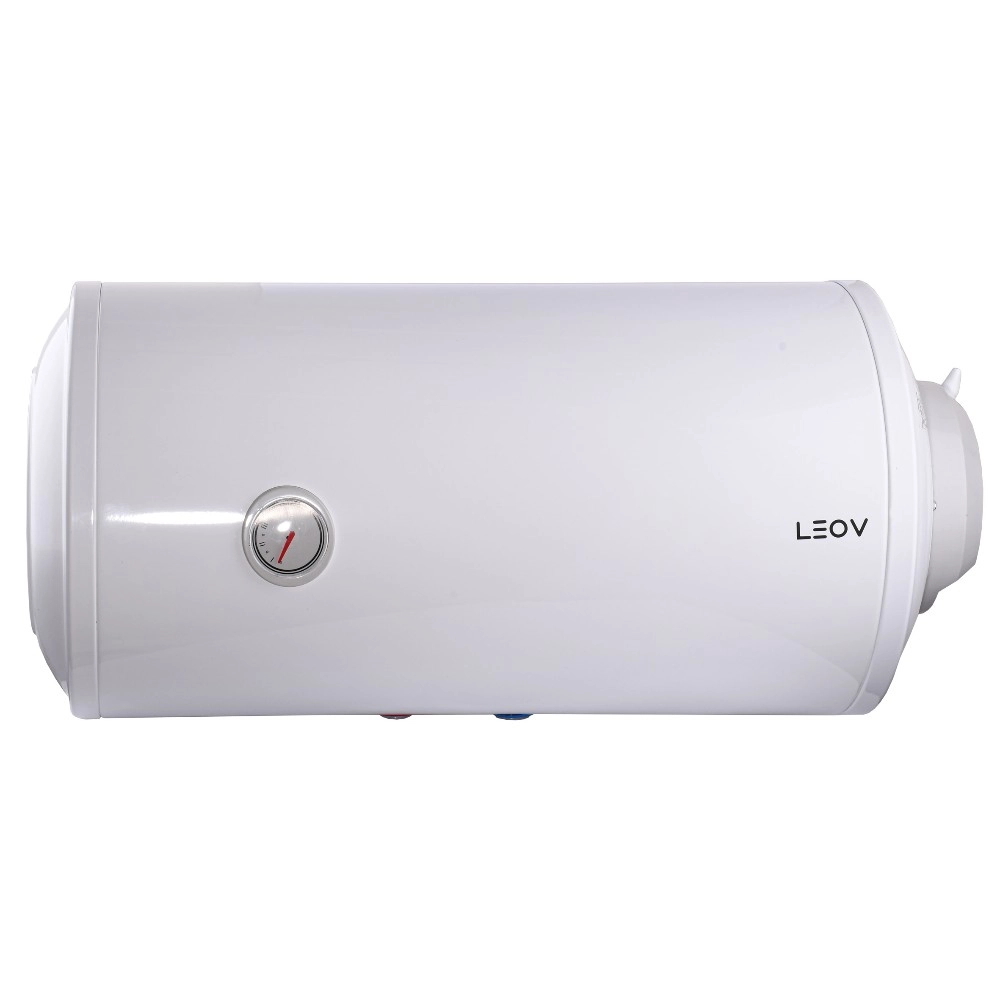 Бойлер LEOV LH Slim 2 кВт 50л мокрый ТЭН, горизонтальный, белый