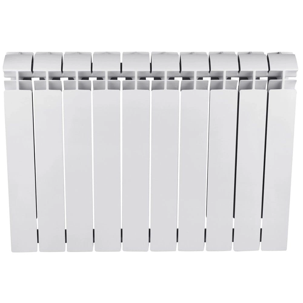 Биметаллический радиатор Calor Perfect 500/100 боковое подключение, белый (10 секций в сборе) (FB-500)