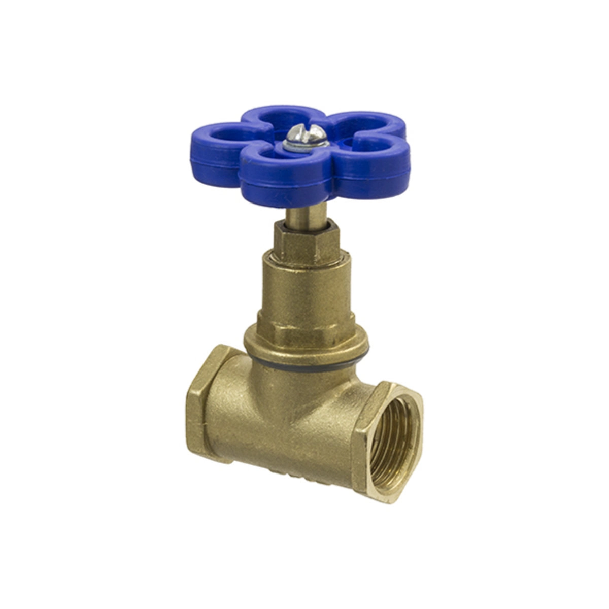 Вентиль латунный Lexline 1/2"х1/2" DN15 (К1110)