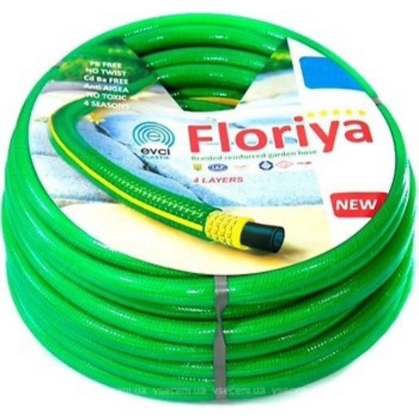 Шланг для полива EVCI FLORIYA 3/4" (20 мм) 50 м