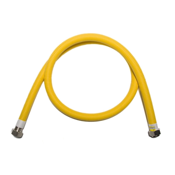 Газовый шланг Eco-flex Супер ВВ 3/4"x3/4" 1,5м нержавеющ ...