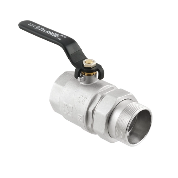 Шаровой кран Raftec 2″ ВН c американкой, латунь (DRBS6)