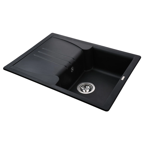 Кухонная мойка врезная Globus Lux BALATON 680x500 прямоу ...