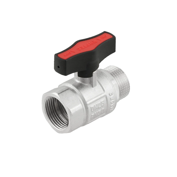 Шаровой кран Raftec 1″ ВН прямой, латунь (GRDV03)