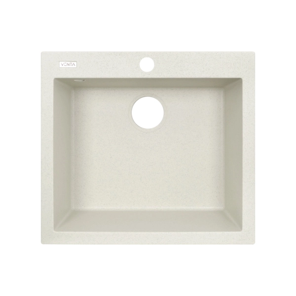 Гранитная мойка VENTA Stone 560x500 врезная, прямоугольн ...