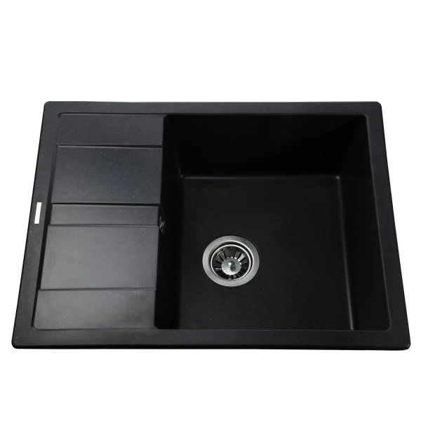 Гранитная мойка Globus Lux One 650x500 накладная, прямоу ...