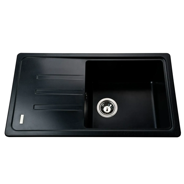Гранитная мойка Globus Lux LUGANO 780x435 накладная, пря ...