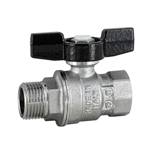 Шаровой кран Officine Rigamonti Aurea 1″x1″ ВН прямой, л ...