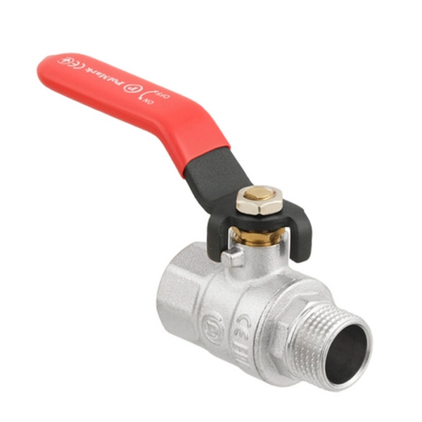 Шаровой кран PLM STRONG 1/2″ ВН прямой, латунь (PSVH11)