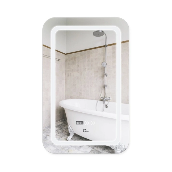 Зеркало Qtap Mideya 500х800 DC-F911 с LED-подсветкой и а ...