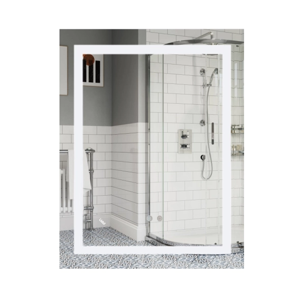 Зеркало для ванной комнаты Lidz Kubis 600x800 прямоуголь ...