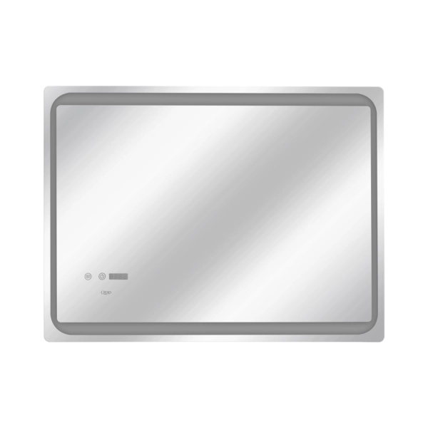 Зеркало для ванной комнаты Qtap Mideya 800x600 прямоугол ...