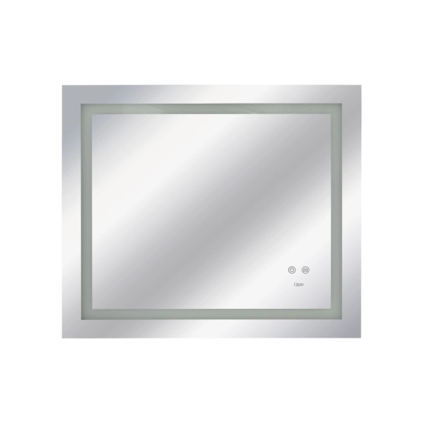 Зеркало для ванной комнаты Qtap Mideya 800x700 прямоугол ...