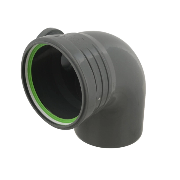 Отвод канализационный ASG HTR 110х50х90 мм 90°