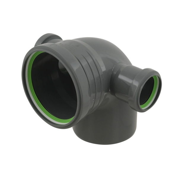 Отвод канализационный ASG HTR 110х50х90 мм 90°