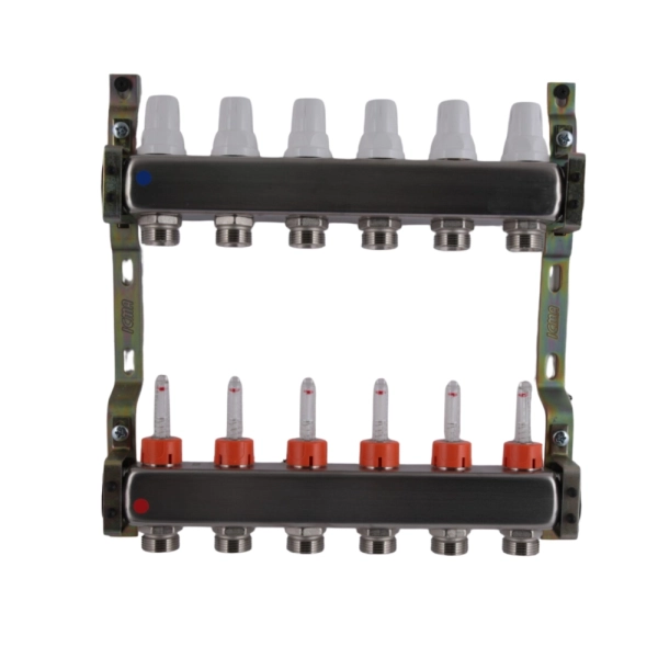 Коллектор теплого пола ICMA A3K013 3/4" НН 6-ый (87K073P ...