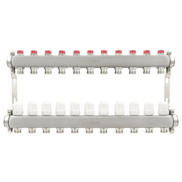 Коллектор теплого пола Polmark 1″3/4″ c 11 выходами (PSM ...