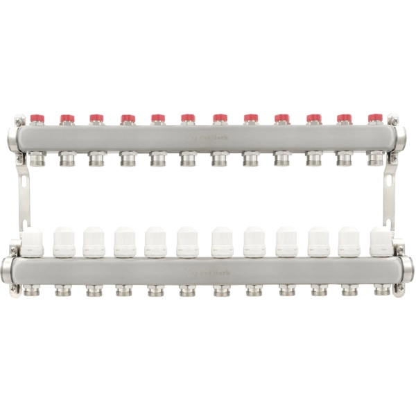 Коллектор теплого пола Polmark 1″3/4″ c 12 выходами (PSM ...