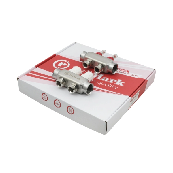 Коллектор теплого пола Polmark 1″3/4″ 2 выхода, с расход ...
