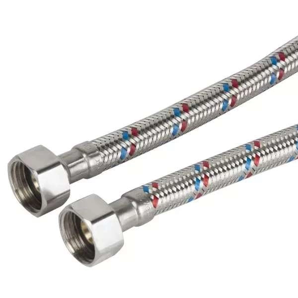 Шланг для воды ITAL Standart ВВ 1/2″x1/2″ 20 см (STFF120 ...