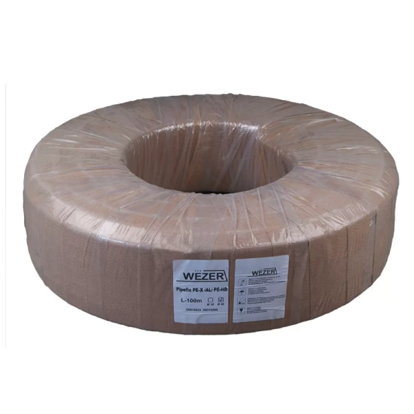 Труба металлопластиковая WEZER Pipefix 16x2,0мм алюминий ...