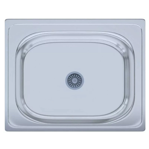 Мойка кухонная UA 4050 400х500х140 мм Polish, нержавеюща ...