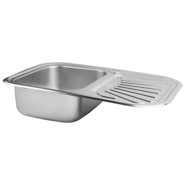 Кухонная мойка WEZER 7549(08) Satin 750x490x180 мм с сиф ...