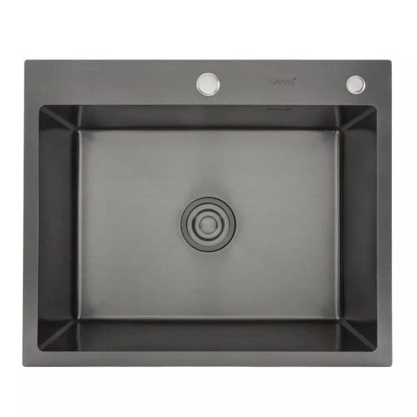 Кухонная мойка GAPPO GS6050-6 600x500 мм с сифоном и кол ...