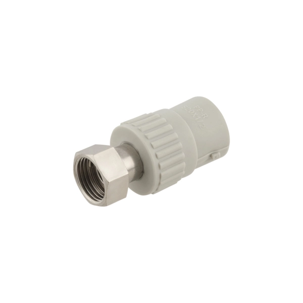 Муфта полипропиленовая Polmark 20x1/2" В с накидной гайк ...