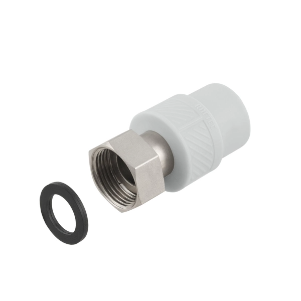Муфта полипропиленовая Polmark 20x3/4" В с накидной гайк ...