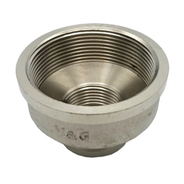 Муфта редукционная V&G 1/2"x3/8" ВВ никелированная