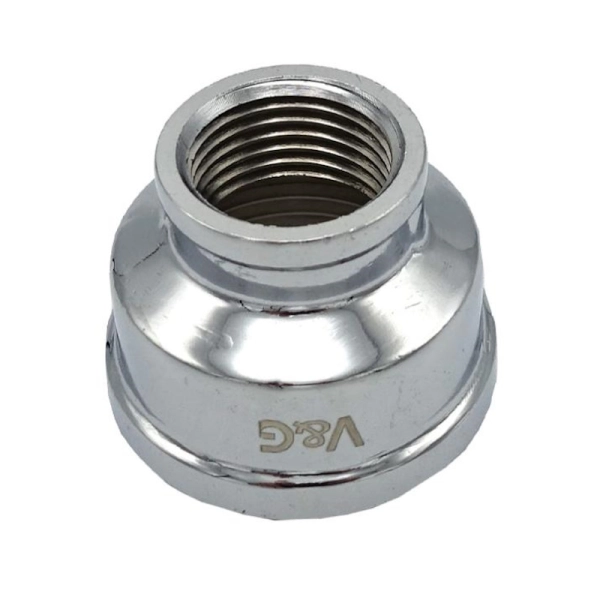 Муфта редукционная V&G 3/4"x1/2" ВВ хромованная